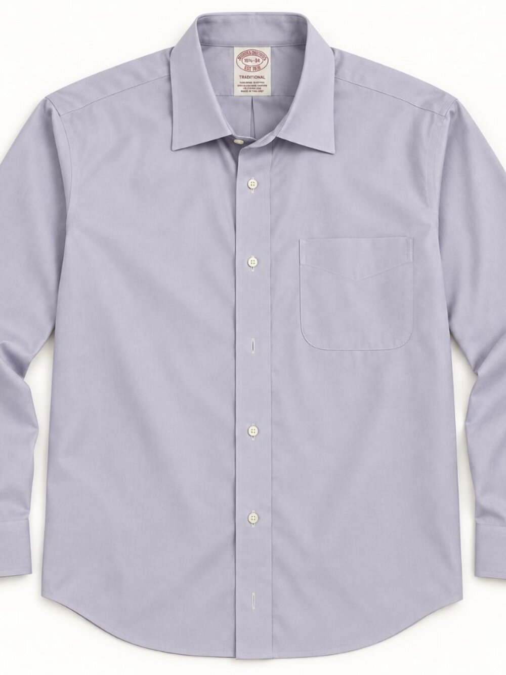 Brooks Brothers Lavender Dress Shirt 18.5 34/35